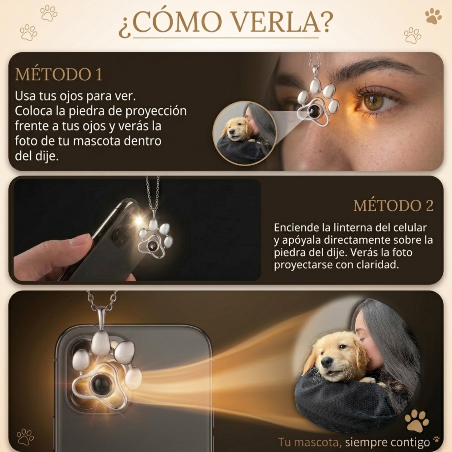Collar Personalizado con Foto de Mascota